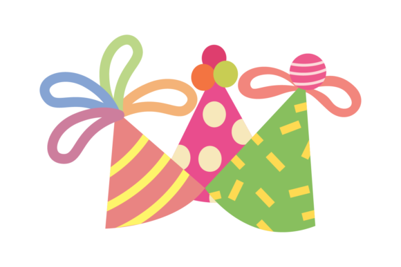 Birthday Party Element Hat Svg: Design Assets for Celebrations