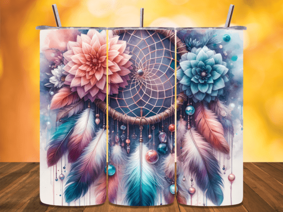 Boho Dream Catcher Sublimation Tumbler: A Designer's Guide to This Artistic Wrap