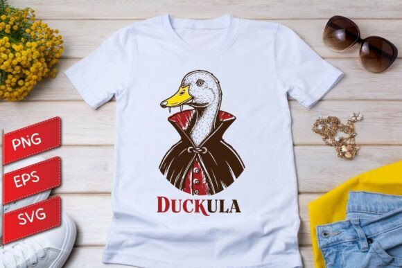 Embrace Whimsy with the Duckula Funny Duck Quote Design