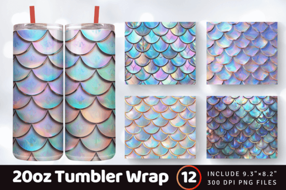 Luxury Holographic Mermaid Scales: Elevate Your Digital Creations