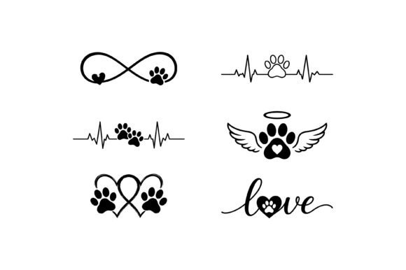 Pet Memorial Love Paw Symbol Set: A Designer's Guide