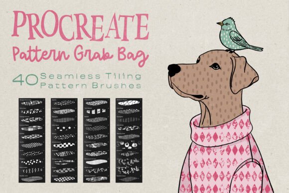 Procreate Pattern Grab Bag: A Versatile Design Asset