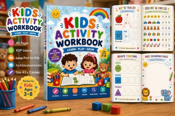 Transforming Learning into Play with a Kids Activity Workbook